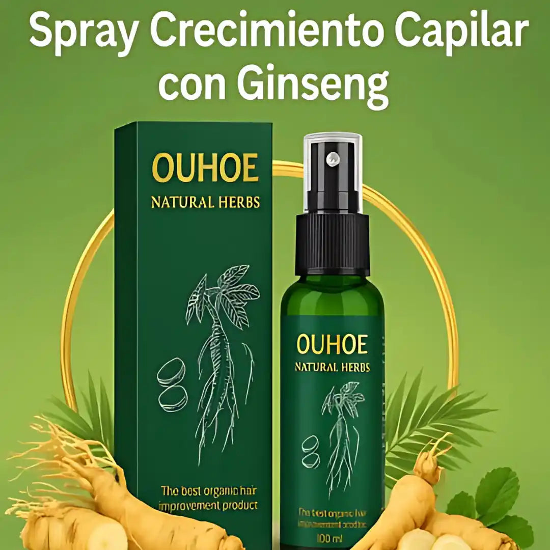 Compra 1 y Lleva 2 ELIXIR CAPILAR OUHOE - Has Crecer tu Cabello en 14 Dias.🦁
