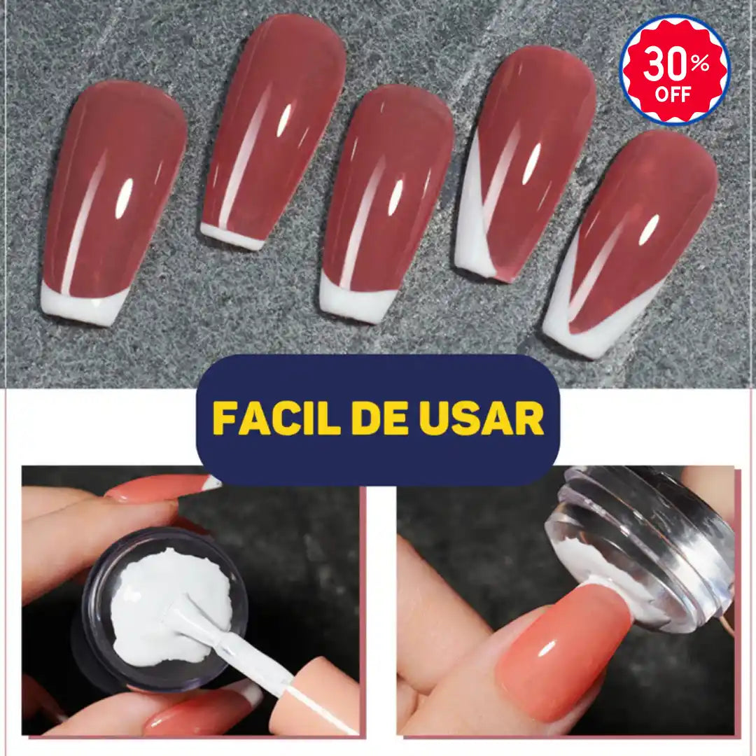 Para las Manos más Sofisticadas - Goma Francesa para Uñas 💅