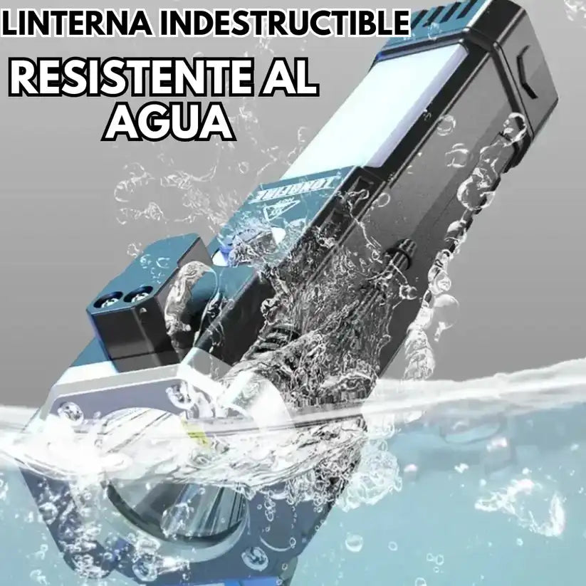 Linterna de Seguridad MILITAR 6 en 1➕ ENVIO GRATIS