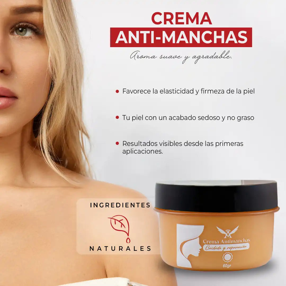 Crema Anti Manchas - Di Adiós a la Hiperpigmentación con Afrodita➕Envio Gratis