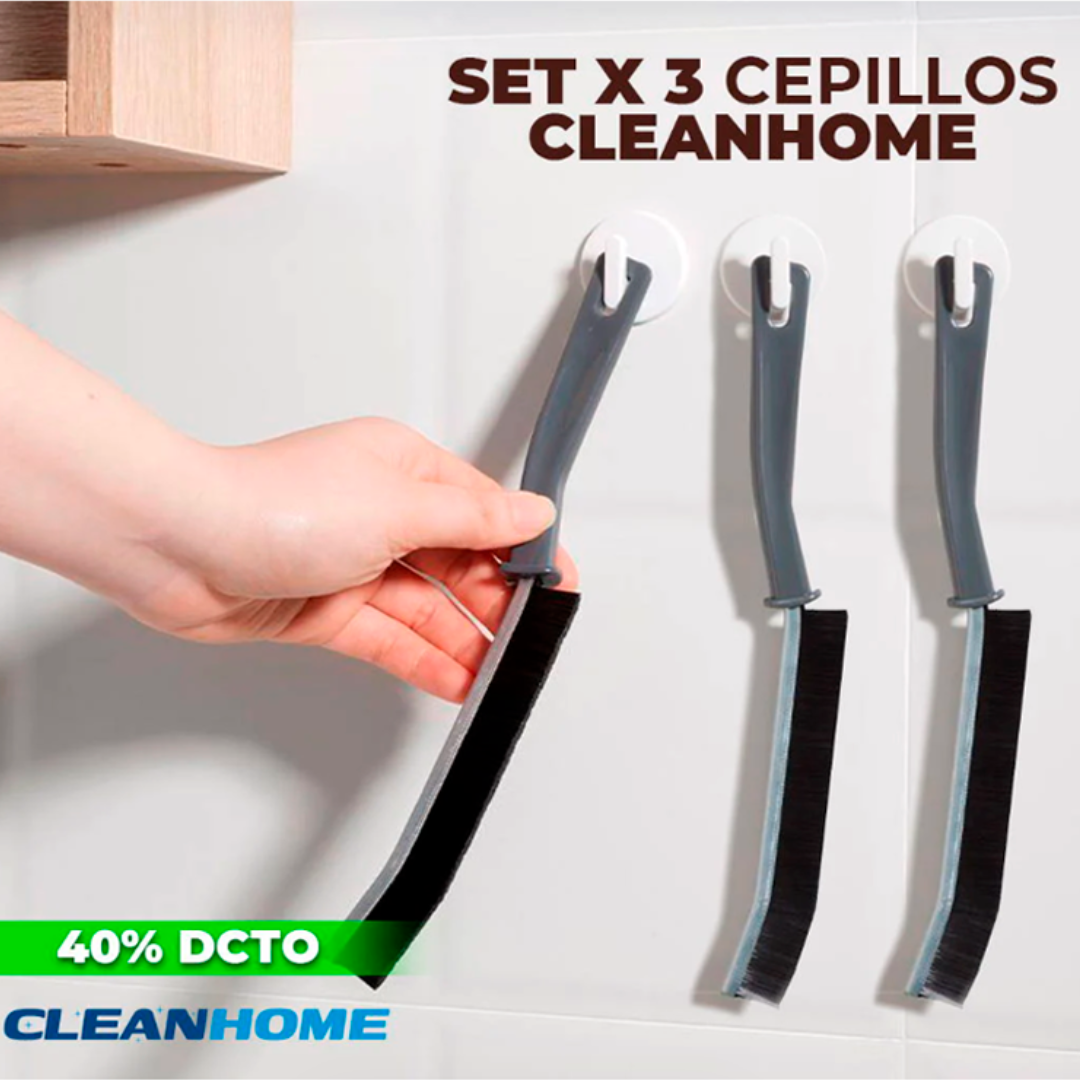 CLEANING BRUSH™ CEPILLO DE LIMPIEZA SET X3 + ENVIO GRATIS