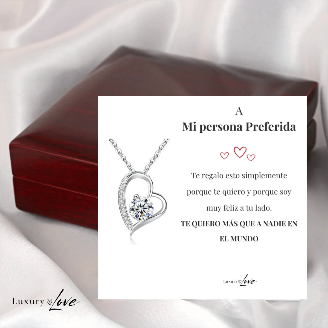 Collar Amor-Eterno™ para mi Amor (con carta especial) ➕CAJA DE REGALO ➕ENVIO GRATIS