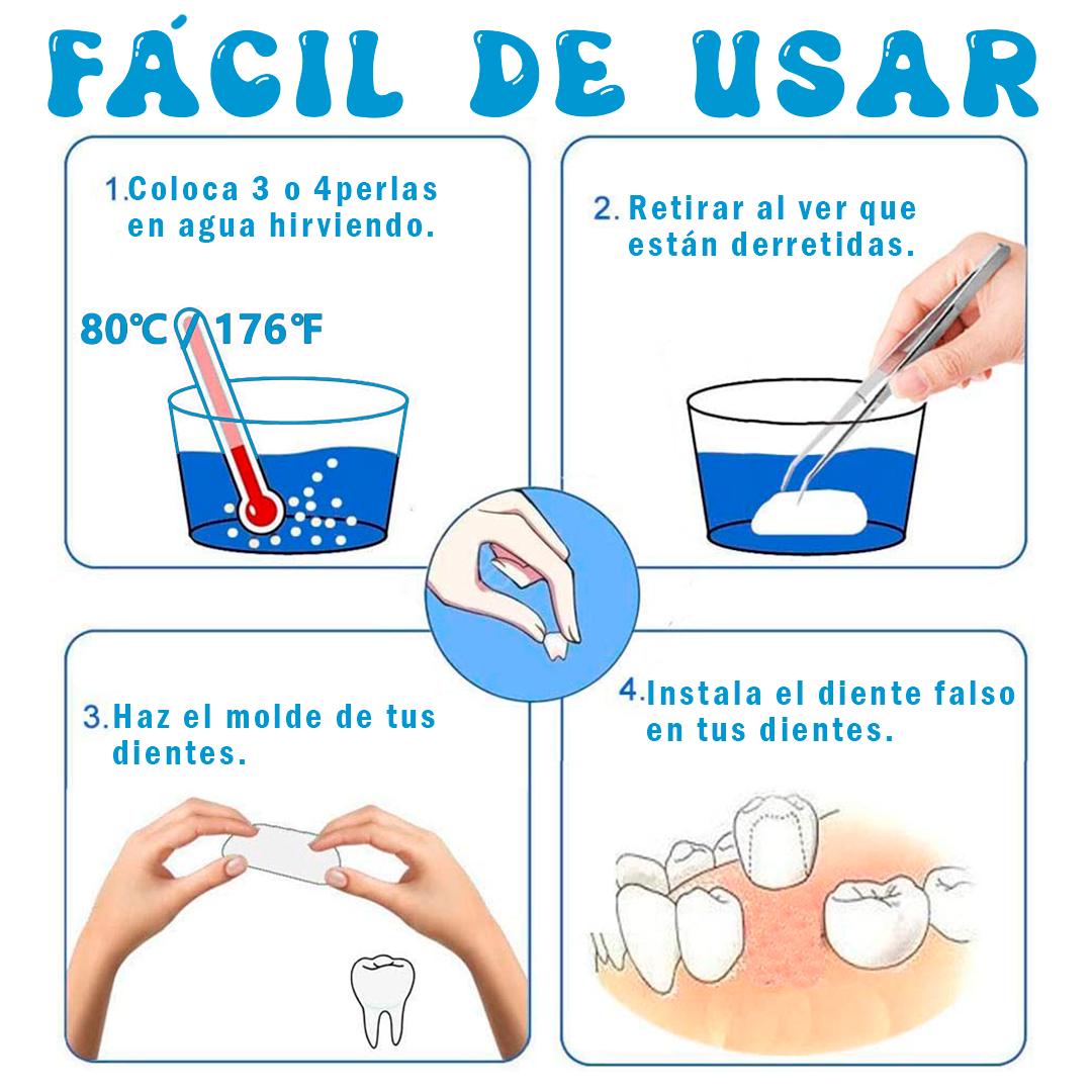 ORIGINAL MOLDATEET®️ ➕ Blanqueador Dental V34 GRATIS - RECUPERA TU SONRISA AL INSTANTE😀