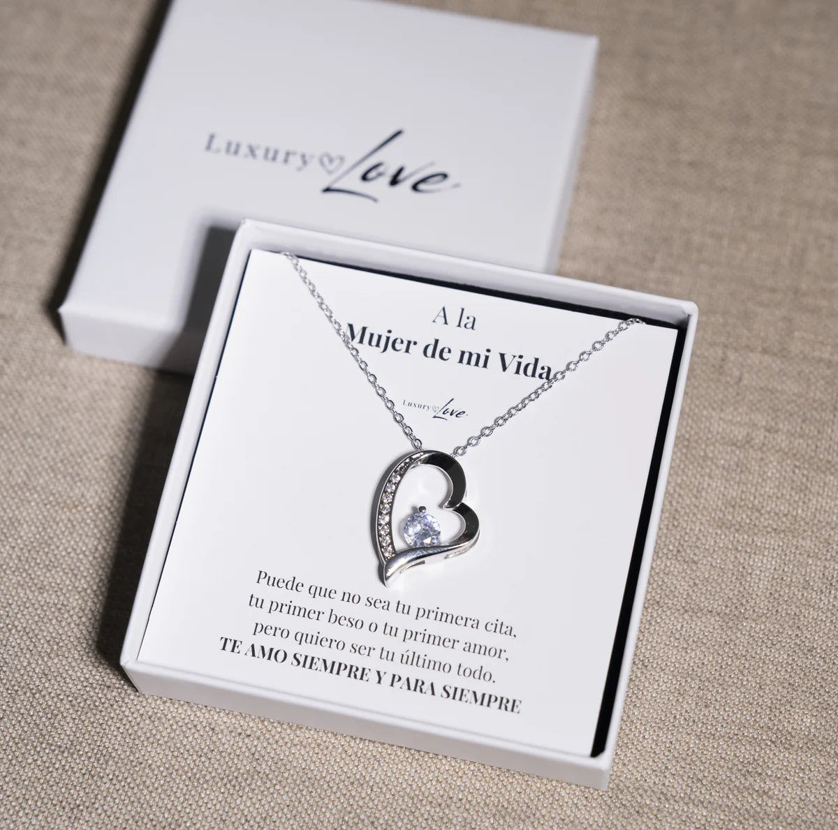 Collar Amor-Eterno™ para mi Amor (con carta especial) ➕CAJA DE REGALO ➕ENVIO GRATIS