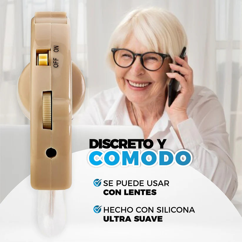 Audifono Amplificador Libre de Prescripción - GoldenEar®(Oferta Especial 2x $74.500)➕ENVIO GRATIS