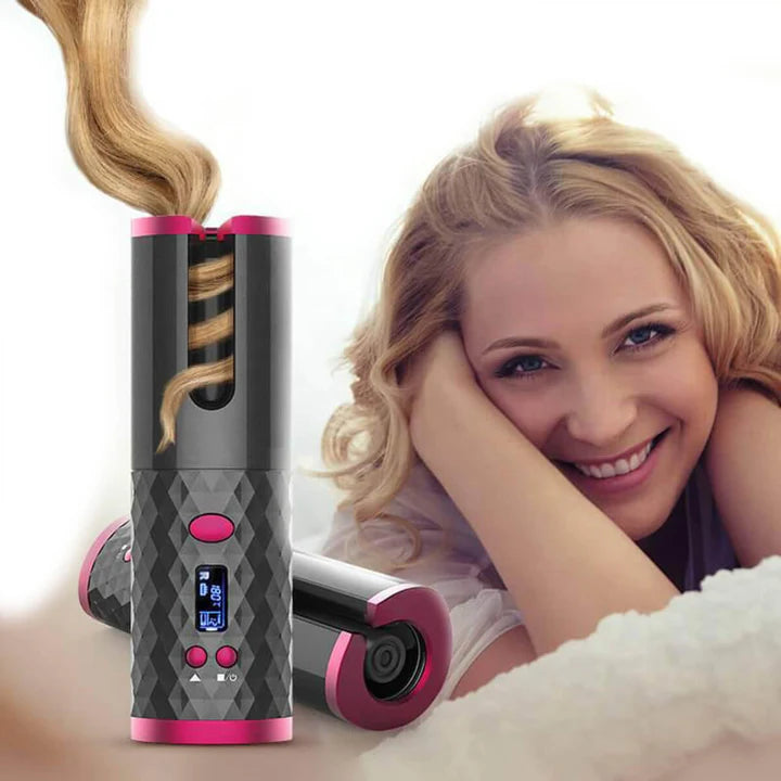 RIZADOR DE PELO PRO INALAMBRICO➕ ESTUCHE DE VIAJE➕ ENVIO GRATIS