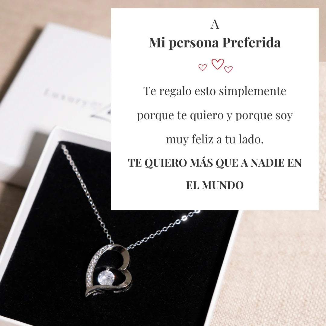 Collar Amor-Eterno™ para mi Amor (con carta especial) ➕CAJA DE REGALO ➕ENVIO GRATIS