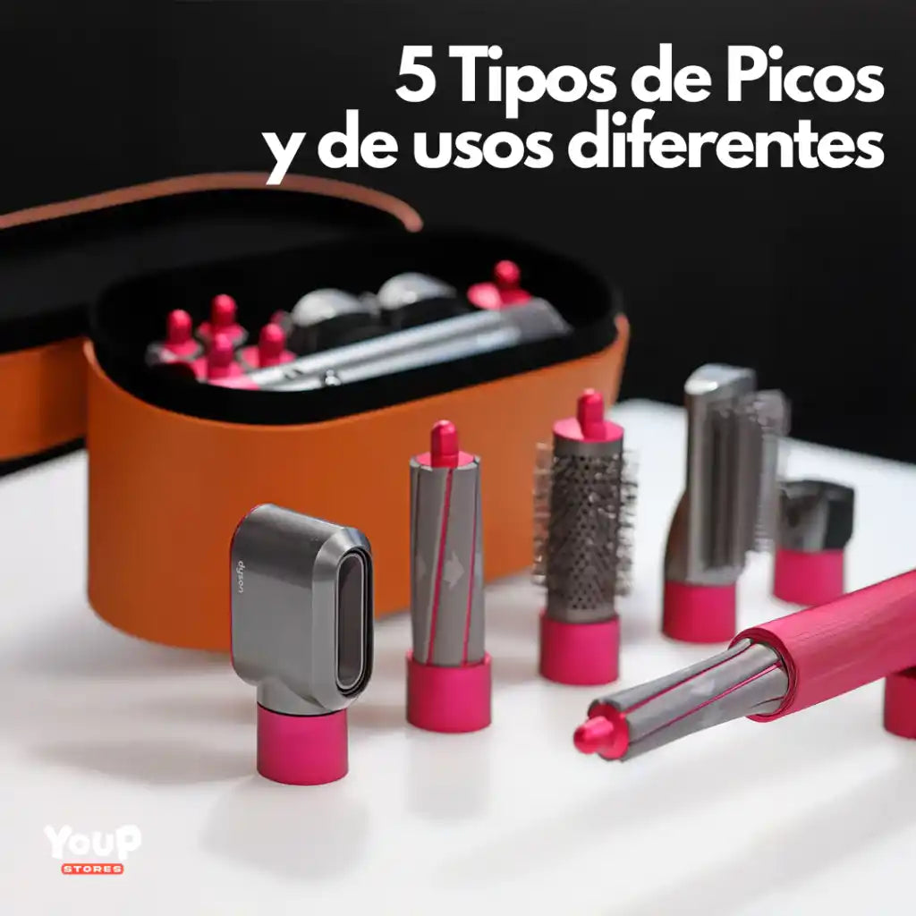 Estilizador y Secador Ondulador Profesional 5 en 1➕Envio Gratis