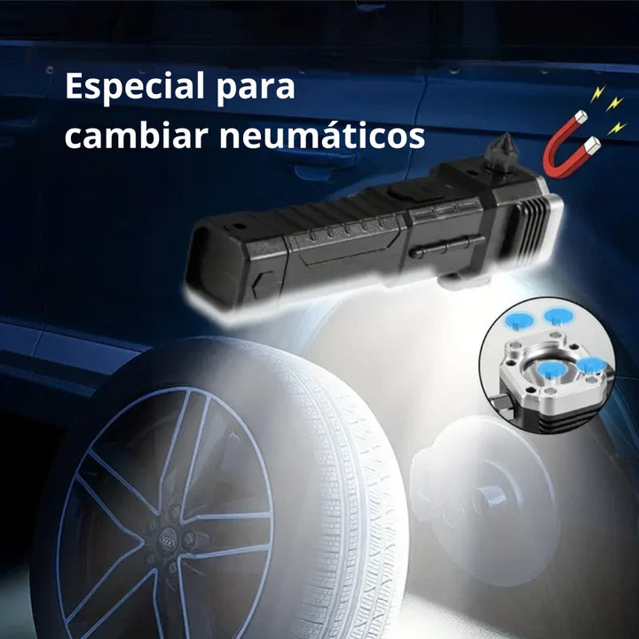 Linterna de Seguridad MILITAR 6 en 1➕ ENVIO GRATIS
