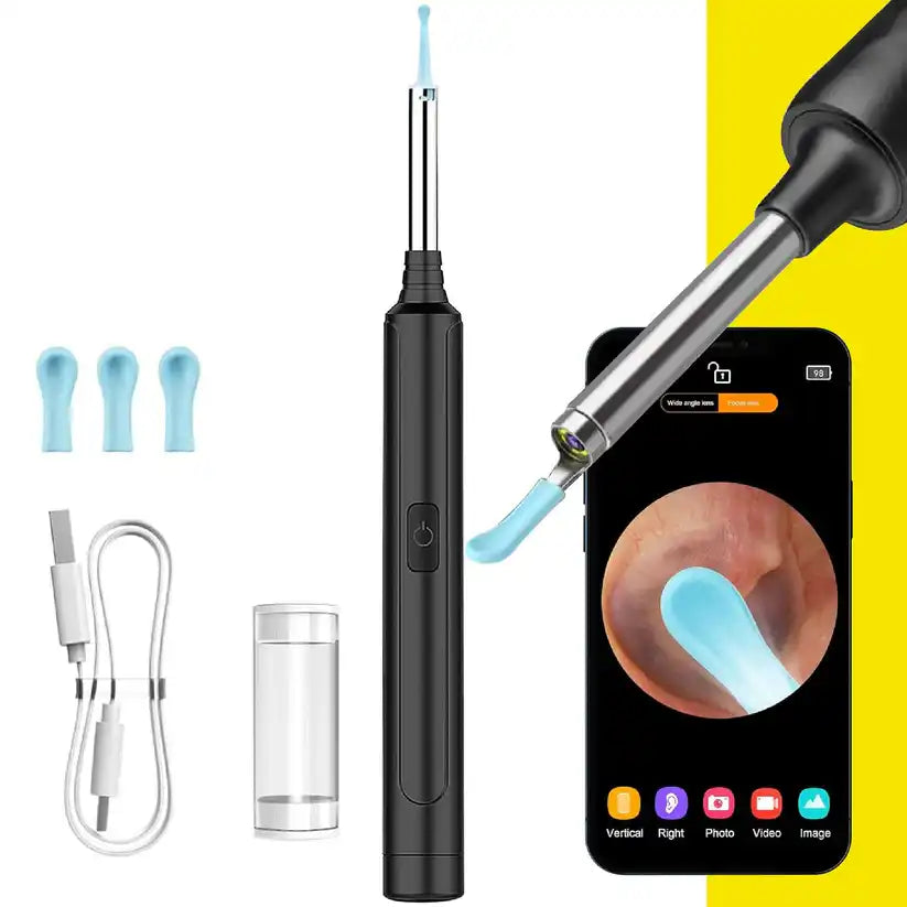 Kit Limpiador de Oídos con Cámara 4K ➕ Envió Gratis