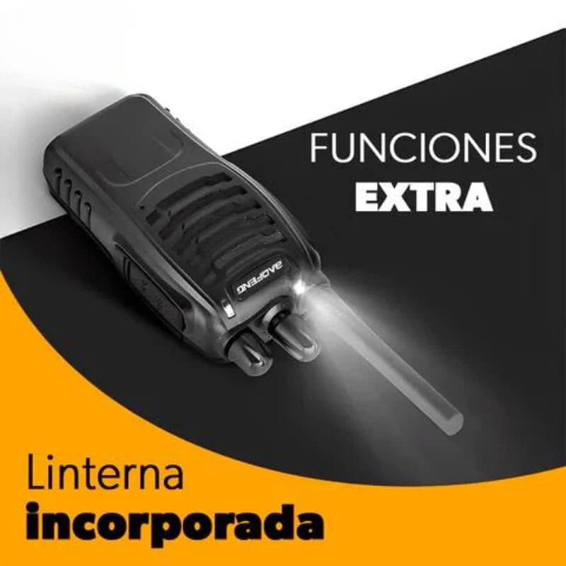 2 Radios WalkieTalkiePRO™ ➕ dos baterias ➕Envio Gratis