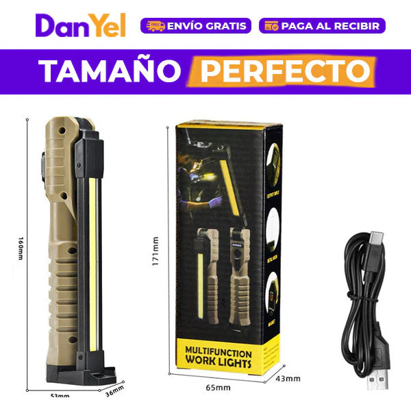 LINTERNA MILITAR DE EMERGENCIA 360°➕ENVIO GRATIS