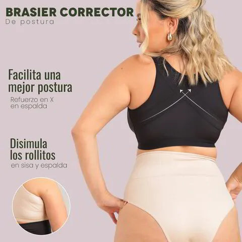 BRASIER Corrector de Postura con Realce➕ENVIO GRATIS( OFERTA ESPECIAL 2X $97.500)