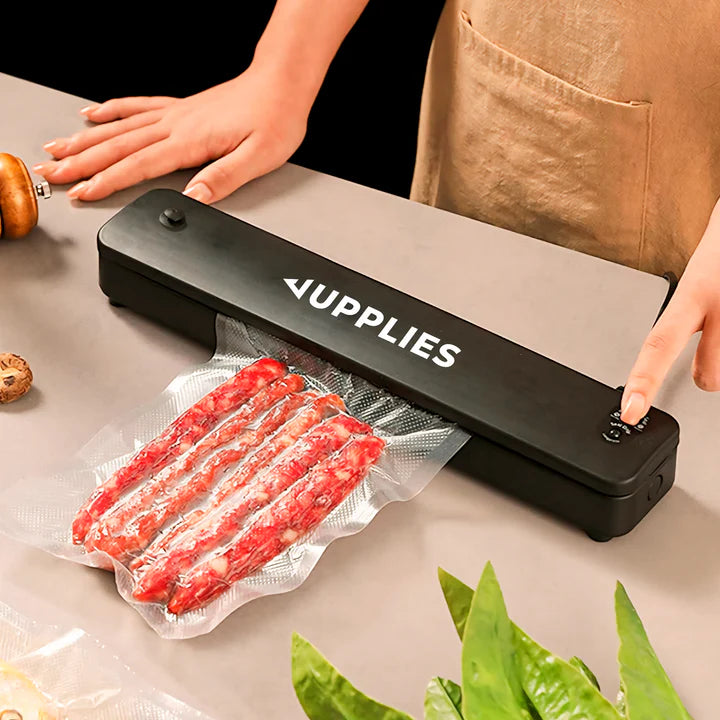ENVASADORA AL VACÍO DE ALIMENTOS ➕ 10 BOLSA DE OBSEQUIO - JUPPLIES