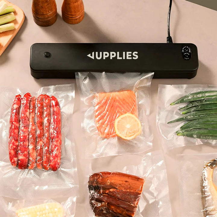 ENVASADORA AL VACÍO DE ALIMENTOS ➕ 10 BOLSA DE OBSEQUIO - JUPPLIES