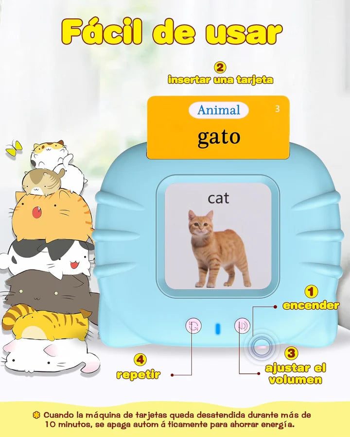 VerbaLingo - Tarjetas Educativas Bilingües en Español e Inglés