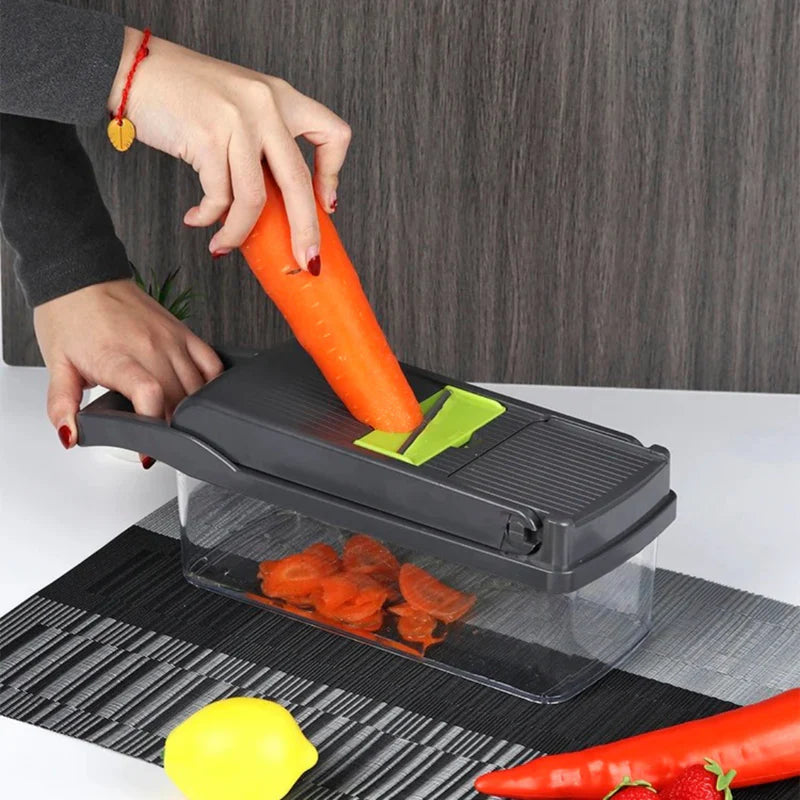Cortador de Verduras Multifuncional➕ENVIO GRATIS➕Un Libro de Resetas Con Las Mejores Ensaladas