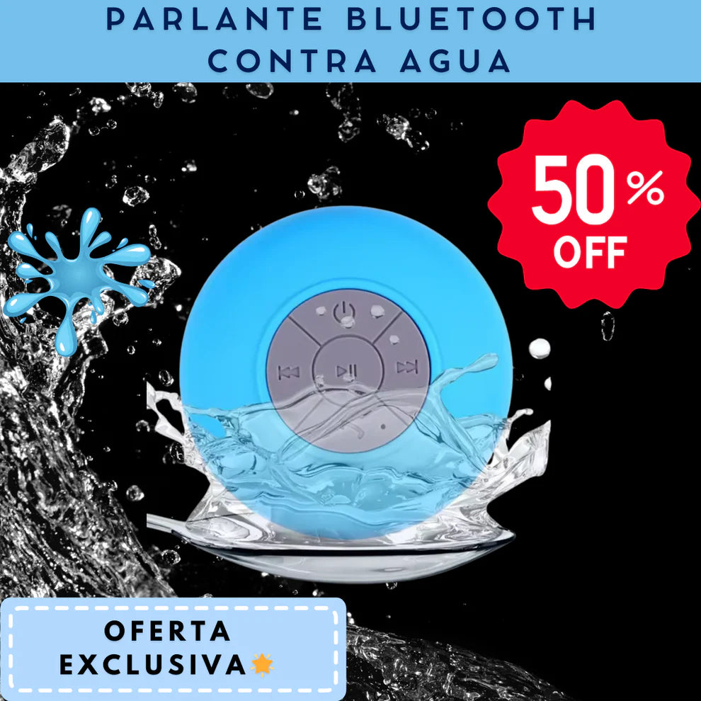 Parlante Bluetooth Resistente al Agua: Lleva Tu Música a Donde Quieras 🎶➕Envio gratis