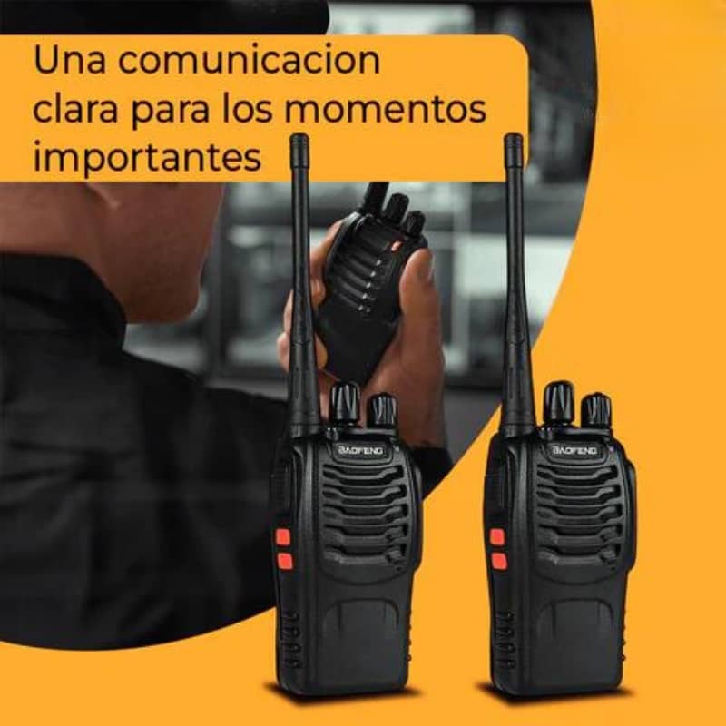 2 Radios WalkieTalkiePRO™ ➕ dos baterias ➕Envio Gratis