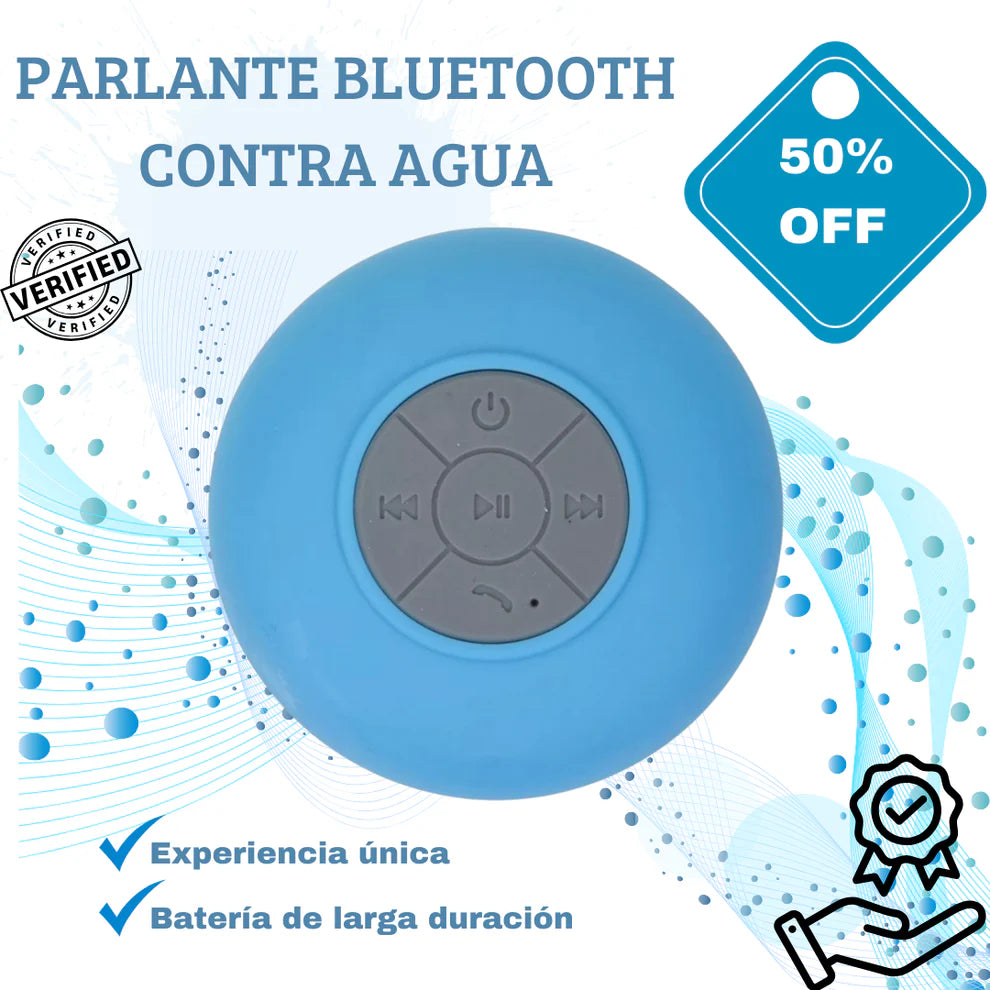Parlante Bluetooth Resistente al Agua: Lleva Tu Música a Donde Quieras 🎶➕Envio gratis
