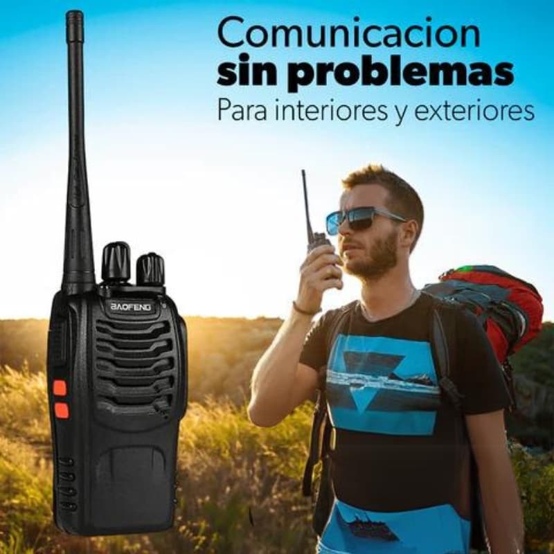 2 Radios WalkieTalkiePRO™ ➕ dos baterias ➕Envio Gratis
