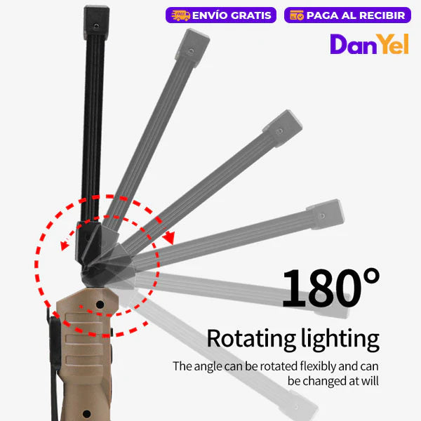 LINTERNA MILITAR DE EMERGENCIA 360°➕ENVIO GRATIS