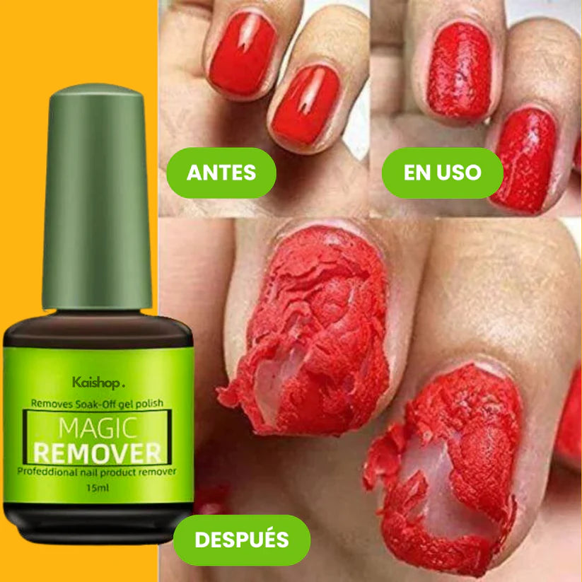 El Quitaesmalte "Mágico" para uñas Permanentes y Semipermanentes - Magic Remover 2X1 Promoción➕ENVIO GRATIS