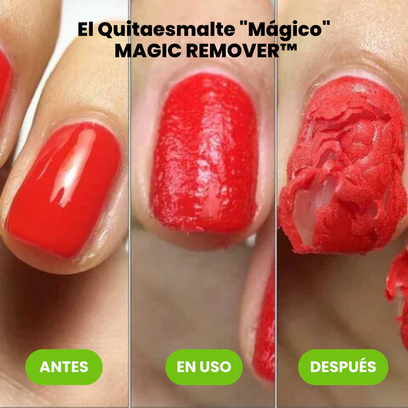 El Quitaesmalte "Mágico" para uñas Permanentes y Semipermanentes - Magic Remover 2X1 Promoción➕ENVIO GRATIS
