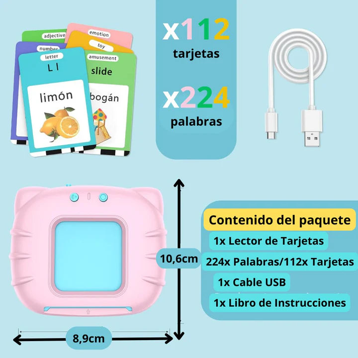 VerbaLingo - Tarjetas Educativas Bilingües en Español e Inglés