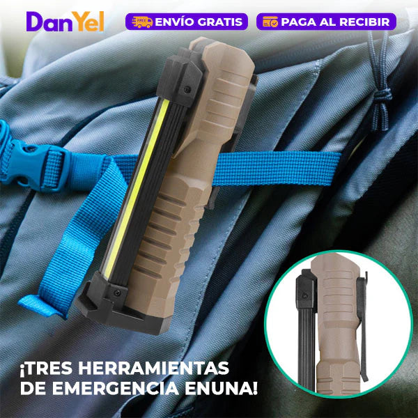 LINTERNA MILITAR DE EMERGENCIA 360°➕ENVIO GRATIS
