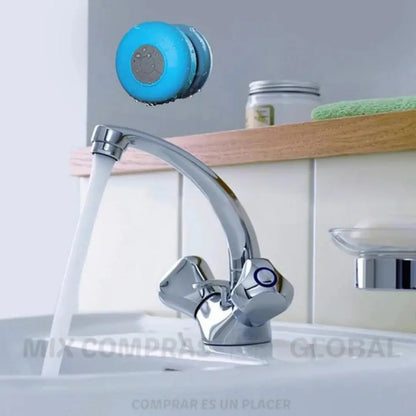 PARLANTE BLUETOOTH A PRUEBA DE AGUA Y CONTESTA LLAMADAS PARA DUCHA Y COCINA🎁 30% OFF