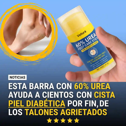 Velluré™ - Talónes de Seda – Crema # 1 para Talones Secos y Agrietados