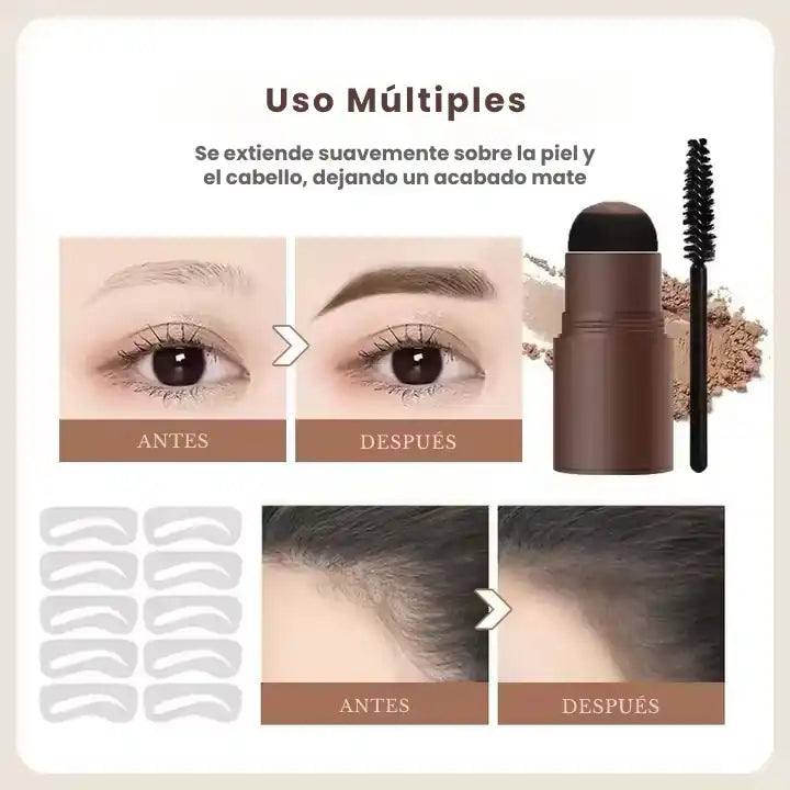 BrowLuxe™ | Sello de Cejas Profesional con Cojín y Plantillas 🛒🔥🎁 |Envío GRATIS - 40% DE DESCUENTO|