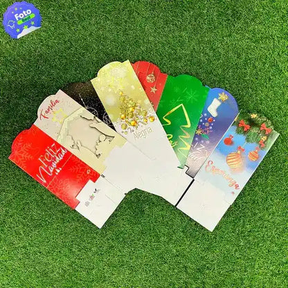 Faroles Navideños Armables X10➕Velas Farol X10 GRATIS🎁