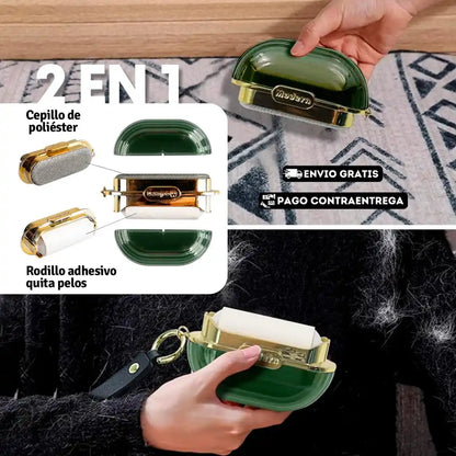 Que la Pelusa NO Arruine tu Estilo - 2 en 1 🎁 Cepillo Modern Quita Pelos