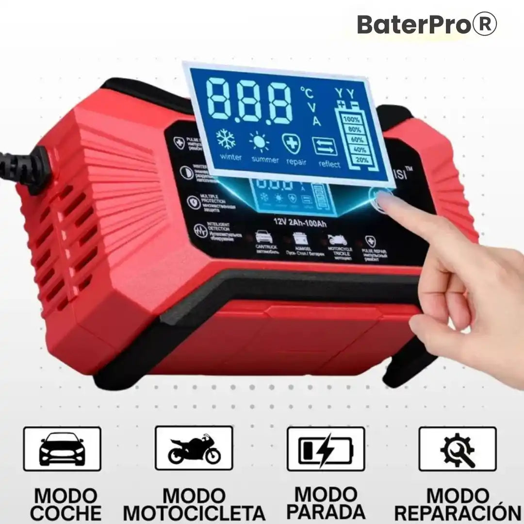 BaterPro® (Cargador de Baterías 12V Inteligente)➕Envio Gratis