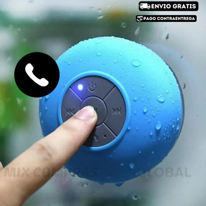 PARLANTE BLUETOOTH A PRUEBA DE AGUA Y CONTESTA LLAMADAS PARA DUCHA Y COCINA🎁 30% OFF