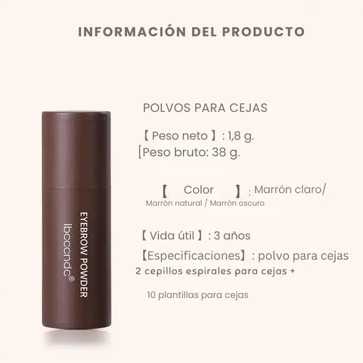 BrowLuxe™ | Sello de Cejas Profesional con Cojín y Plantillas 🛒🔥🎁 |Envío GRATIS - 40% DE DESCUENTO|