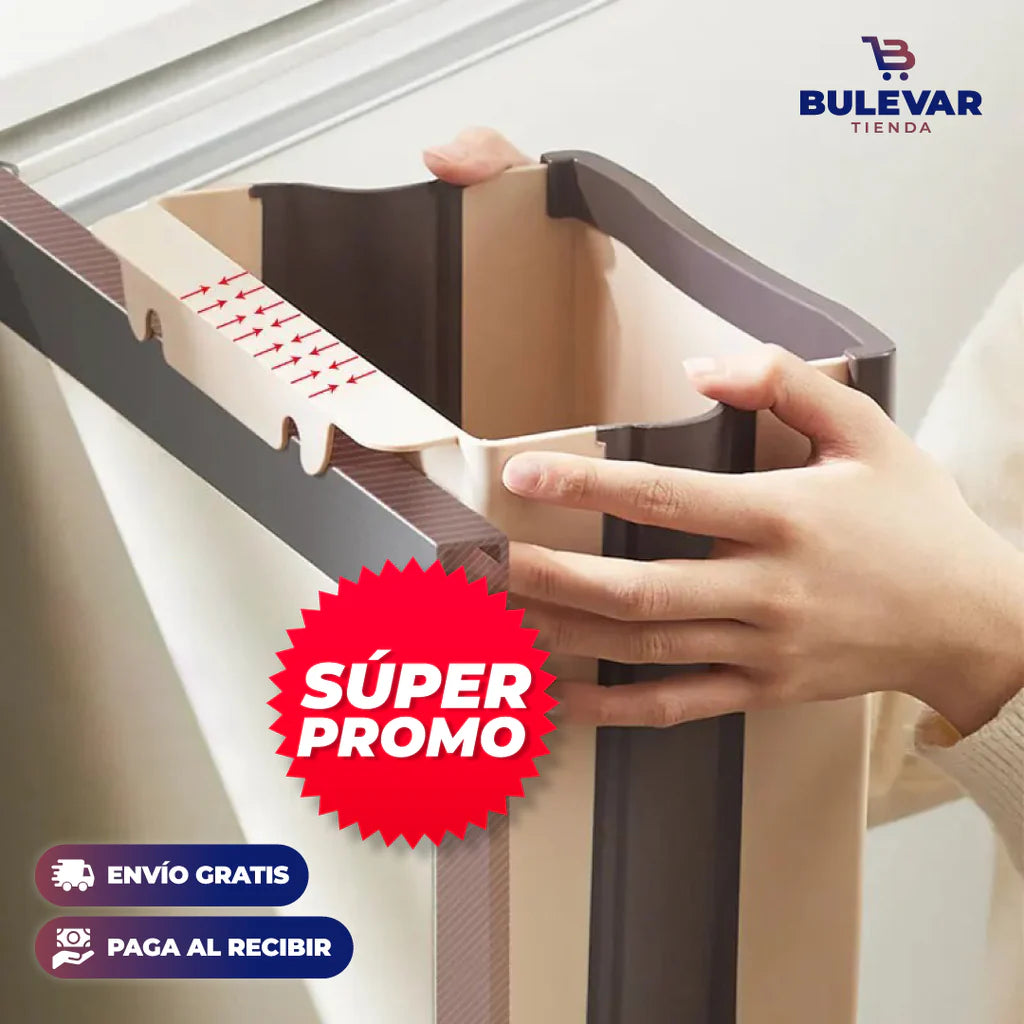 PAPELERA PLEGABLE PREMIUM CON DISPENSADOR