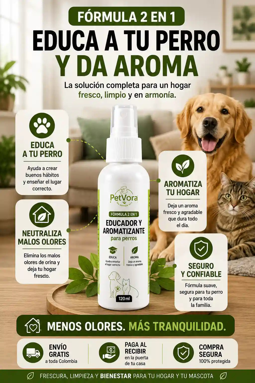 No todos los sprays hacen lo mismo