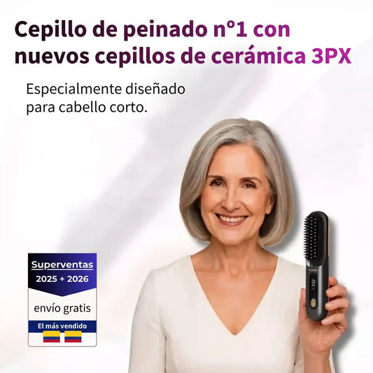 LevaStyle: el PRIMER Cepillo de Peinado Inteligente para Cabello Corto