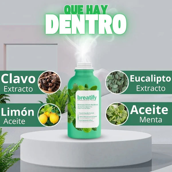 Breafity™ Gotas Mal Aliento 🎁 Descuentos Únicos por Liquidación de Stock ➕ Envío Gratis