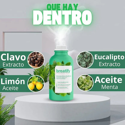 Breafity™ Gotas Mal Aliento 🎁 Descuentos Únicos por Liquidación de Stock ➕ Envío Gratis