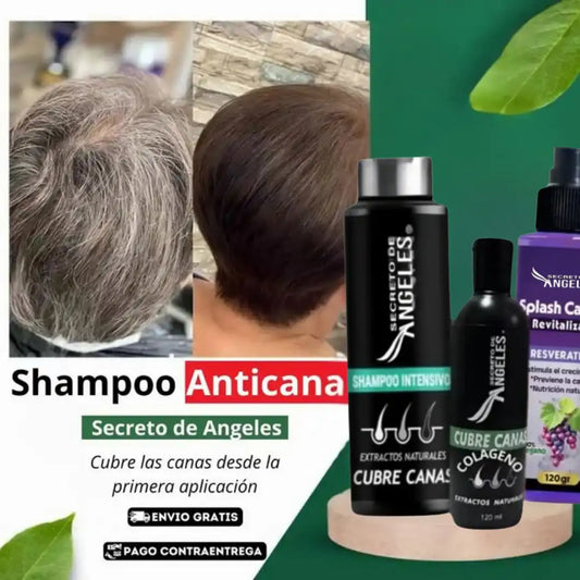 Kit Cubre-Canas➕Colágeno y Splash Capilar con Resveratrol