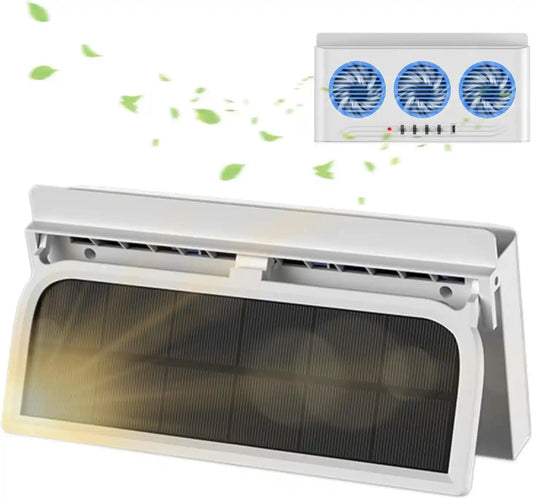Extractor Calor y Olores Carro Con Panel Solar