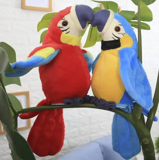 TalkieTuk™ – Tu compañero de abrazos y conversación - Loro parlante