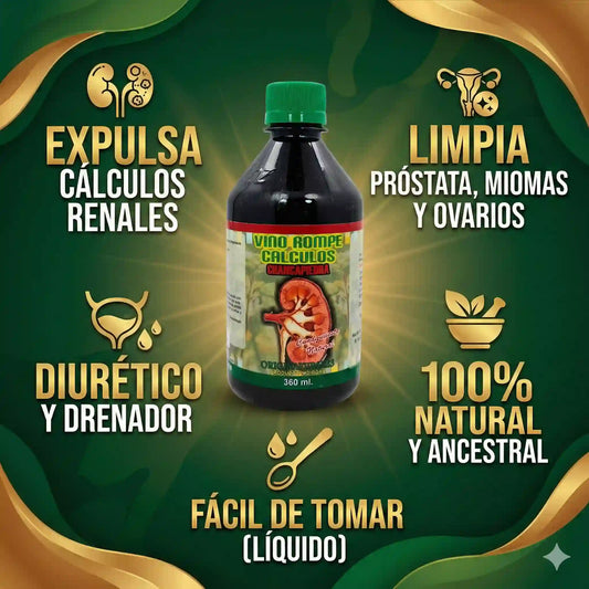Vino Rompe Calculos - Envio Gratis