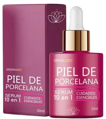 Serum Piel De Porcelana - Con Extractos de Plantas Naturales