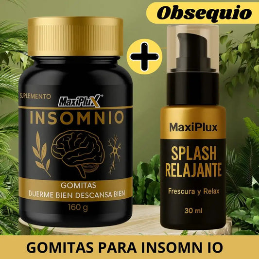 Gomas para el Insomnio➕Splash Relajante para el Cuerpo🌿