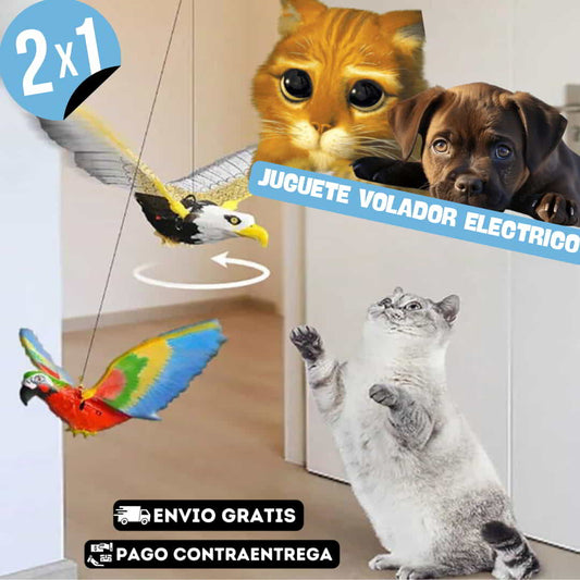 PET FLYER AVES VOLADORAS DE SUSPENSIÓN ELÉCTRICA PARA TUS PELUDITOS